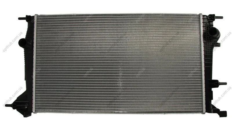 Радіатор охолоджування RENAULT MEGANE (08-) 2.0 DCI/ M/A /AC+/-(11/08-) OE 21410-0057R -ua NISSENS 637617 (фото 1)