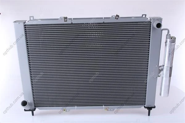 Радіатор охолоджування RENAULT KANGOO I (98-) 1.2 I 16V (+) -ua NISSENS 637637 (фото 1)