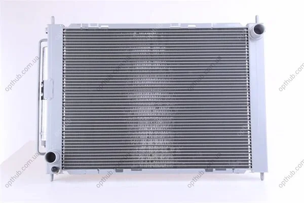 Радіатор охолоджування RENAULT TWINGO II (07-) 1.2 I 16V|RENAULT TWINGO II (07-) 1.2 TCE|RENAULT TWINGO -ua NISSENS 637654 (фото 1)