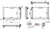 Радиатор охлаждения RENAULT TWINGO II (07-) 1.2 I 16V|RENAULT TWINGO II (07-) 1.2 TCE|RENAULT TWINGO NISSENS 637654 (фото 5)