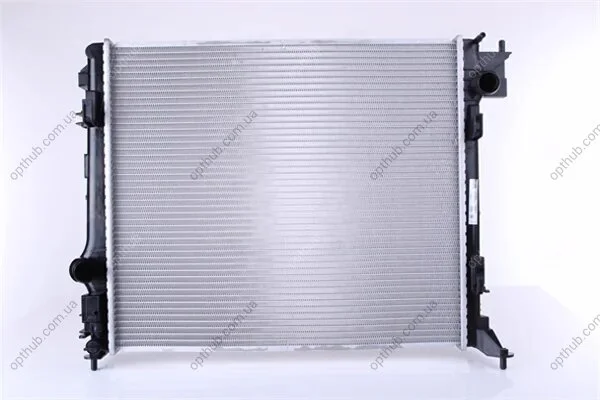 Радіатор охолоджування RENAULT KADJAR (15-) 1.5 DCI|NISSAN QASHQAI (J11) (13-) 1.5 DCI|NISSAN QASHQAI (NISSENS 637665 (фото 1)