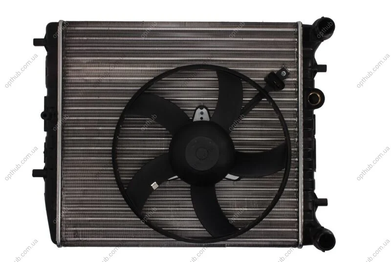 Радіатор охолодження SEAT, SKODA, VW (вир-во Nissens) NISSENS 64103 (фото 1)