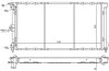 Радіатор охолоджування VW PASSAT TD/TD D 1,9+2,2 -ua NISSENS 652611 (фото 5)