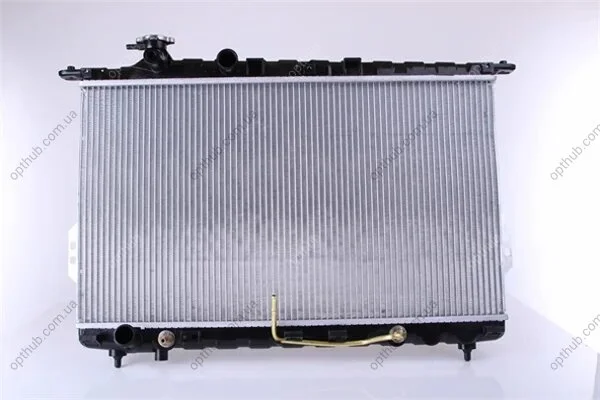 Радиатор охлаждения HYUNDAI EF SONATA 2,0 AUT. 98- NISSENS 67027 (фото 1)