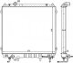 Радіатор охолоджування HYUNDAI TERRACAN 2.9 D A/T 01- NISSENS 67482 (фото 6)