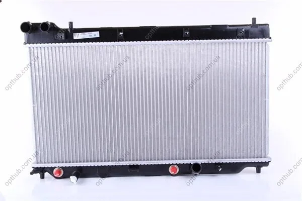 Радіатор охолоджування HONDA JAZZ (02-) 1.2I-1.4I/ M /AC+/-(09/03-) OE 19010-PWA-E01 -ua NISSENS 68098 (фото 1)