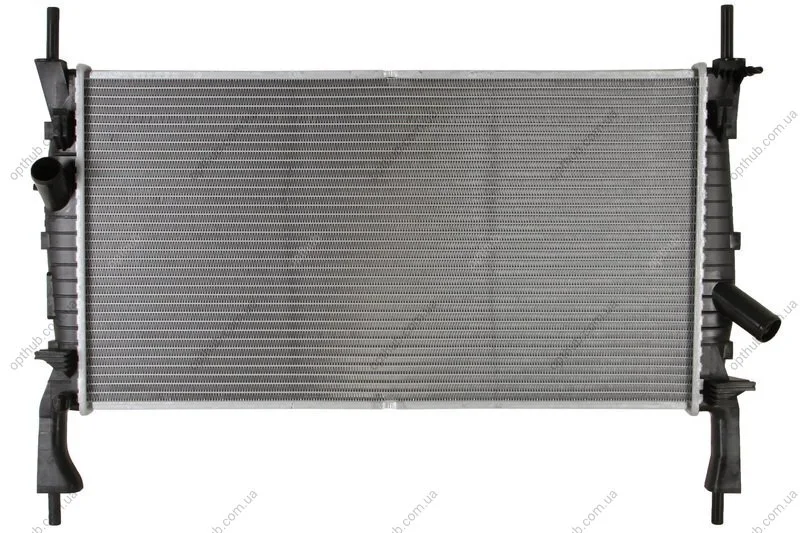 Радіатор охолоджування FORD TRANSIT 2.2, 2.3, 2.4 -AC MAN (06-) -ua NISSENS 69225 (фото 1)