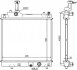 Радиатор охлаждения SUZUKI ALTO 1.0 09- NISSENS 69401 (фото 5)