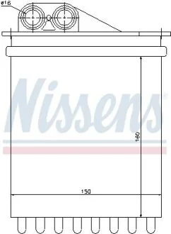 Радіатор опалення NISSENS 72040