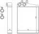 Радіатор пічки MERCEDES GL-CLASS W 164 (06-) GL 280 CDI (+) -ua NISSENS 72046 (фото 6)