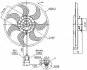 Вентилятор радіатора OPEL ASTRA (2004) 1.4 -/ECOTEC NISSENS 850074 (фото 6)