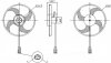 Вентилятор радіатора PEUGEOT 307 (3_) (00-) 1.4 HDI NISSENS 85947 (фото 6)