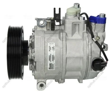 Компресор кондиціонера УВАГА - ШКІВ D120 / VW TOUAREG (7LA, 7L6, 7L7) 4.2 V8 12/2002->11/2006 -ua NISSENS 890025 (фото 1)