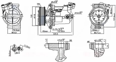 Компресор NISSENS 890042