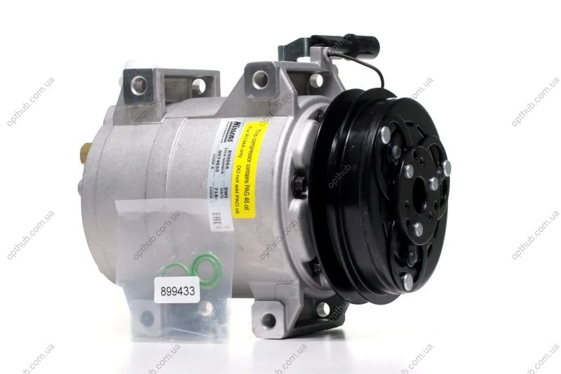 Компресор кондиціонера MITSUBISHI L 200 (KA, KB) (06-) 2.5 DID|MITSUBISHI MONTERO SPORT (KH0) (08-) 2.5 -ua NISSENS 890064 (фото 1)