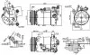 Компресор кондиціонера NISSENS 890099 (фото 7)