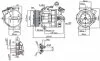 Компресор кондиціонера NISSENS 890138 (фото 6)