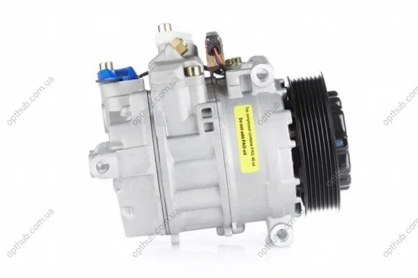 Компресор кондиціонера PORSCHE CAYENNE (02-) S|PORSCHE CAYENNE (02-) TURBO|PORSCHE CAYENNE (02-) TURBO -ua NISSENS 890294 (фото 1)