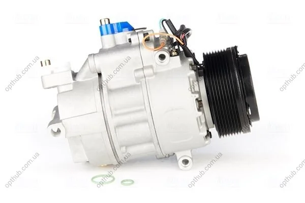 Компресор кондиціонера BMW X6 E71-E72 (08-) X6 35IX|BMW 7 F01-F02-F03-F04 (08-) 740 I -ua NISSENS 890303 (фото 1)