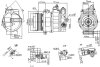 Компресор кондиціонера MERCEDES SLK-CLASS W 172 (11-) SLK 200|MERCEDES SLK-CLASS W 172 (11-) SLK 250|ME -ua NISSENS 890304 (фото 7)