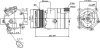 Компресор кондиціонера OPEL OMEGA B 94-01 -ua NISSENS 89062 (фото 5)