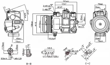 Компресор NISSENS 890696