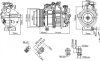 Компресор кондиціонера NISSENS 890717 (фото 7)