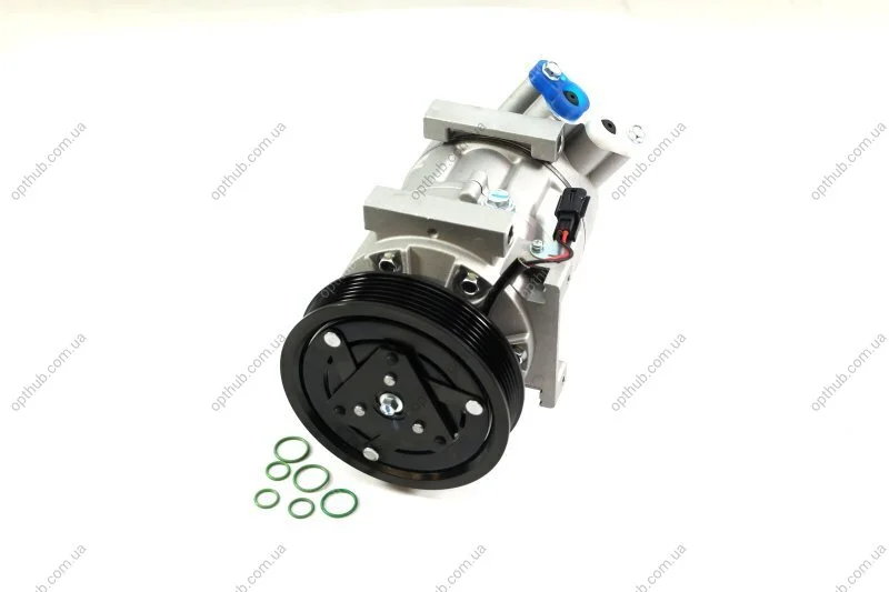 Компресор кондиціонера NISSAN Qashqai 1.5D 07- (Nissens) NISSENS 890742 (фото 1)