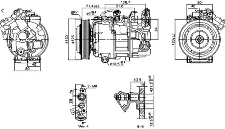 Компресор NISSENS 890763