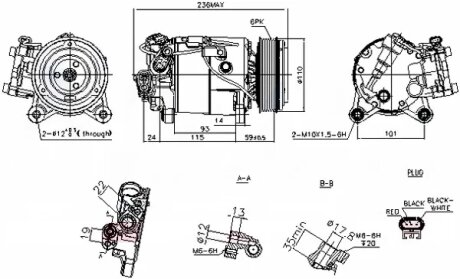 Компресор кондиціонера NISSENS 891019