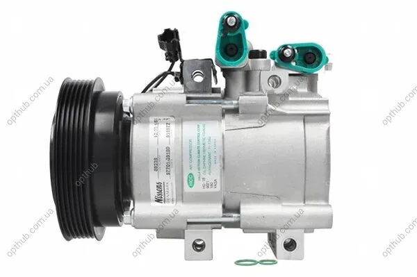 Компресор кондиціонера HYUNDAI SANTA FE (00-) 2.0 CRDI (+) -ua NISSENS 89238 (фото 1)