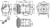 Компресор кондиціонера FORD TRANSIT (94-) 2.0 EFI (+) -ua NISSENS 89251 (фото 5)