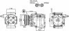 Компресор кондиціонера FORD FIESTA V (01-) 1.25 EFI (+) -ua NISSENS 89358 (фото 5)