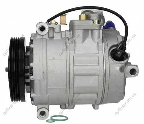 Компресор кондиціонера BMW 5 E60-E61 (03-) 540 I (+) -ua NISSENS 89417 (фото 1)