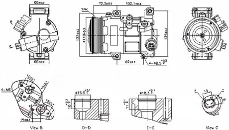 Компресор кондиціонера NISSENS 89516