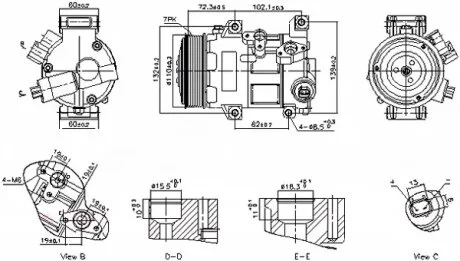 Компресор кондиціонера NISSENS 89516