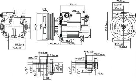 Компресор кондиціонера NISSENS 89549