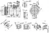 Компресор кондиціонера HONDA ACCORD (03-) 2.2 CTDI (+) -ua NISSENS 89586 (фото 5)