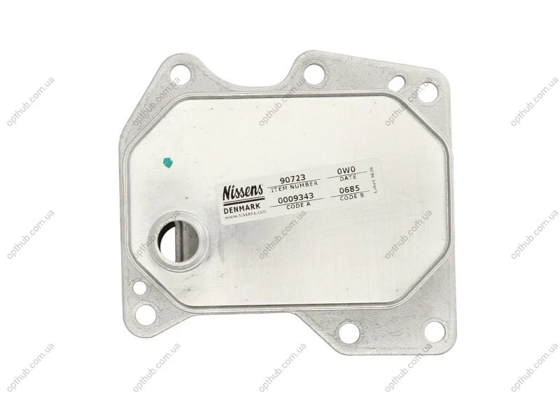 Радіатор масляний FORD TRANSIT (06-) 2.2 TDCI (+) -ua NISSENS 90723 (фото 1)