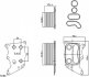 Радіатор масляний PEUGEOT 207 (WA, WC, WD, WK) (06-) 1.6 THP|PEUGEOT 208 (12-) 1.6 THP|PEUGEOT 3008 (09- NISSENS 90991 (фото 7)