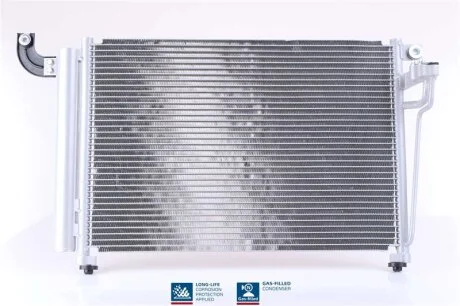 Радіатор кондиціонера NISSENS 940003