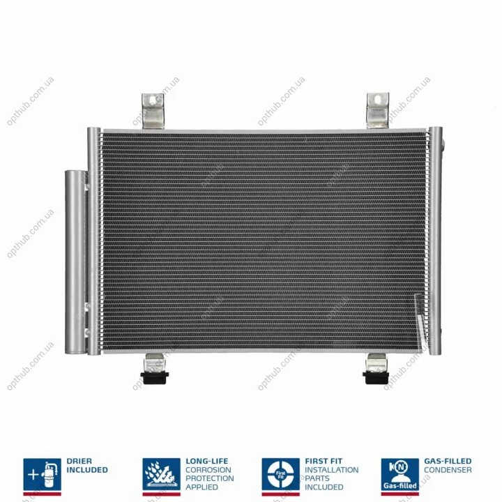 Конденсер кондиціонера SUZUKI SWIFT 05- NISSENS 940057 (фото 1)