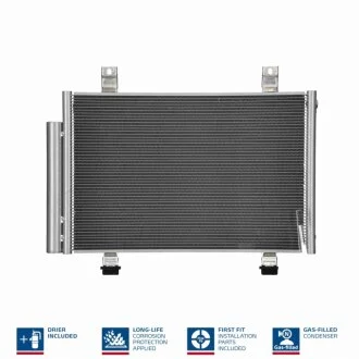 Конденсер кондиціонера SUZUKI SWIFT 05- NISSENS 940057