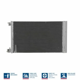 Конденсер кондиціонера NISSENS 940124