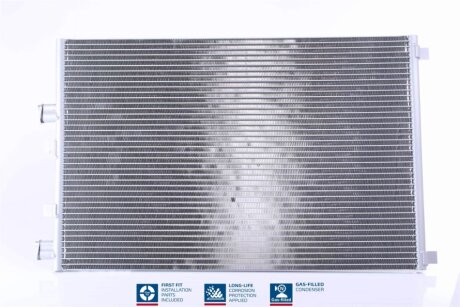 Конденсер кондиціонера RENAULT MEGANE (02-) 1.4I-1.6I-2.0I-1.5 DCI-1.9 DCI/ M/A /AC+(09/02-) OE 82 00 3 -ua NISSENS 940152