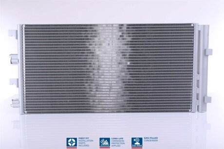 Конденсер кондиціонера NISSENS 940161