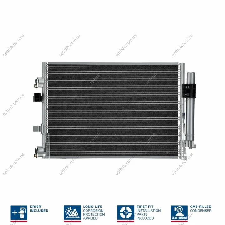 Конденсер кондиціонера FORD FOCUS 1.6 D (11-) OE 1684942 -ua NISSENS 940182 (фото 1)