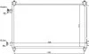 Конденсер кондиціонера MAZDA CX-9 (07-) 3.5I-3.7I-V6/ M/A /AC+(01/07-) OE TD11-61-480A -ua NISSENS 940253 (фото 7)