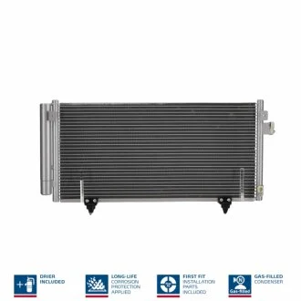 Радиатор кондиционера SUBARU FORESTER, IMPREZA (пр-во Nissens) NISSENS 940257