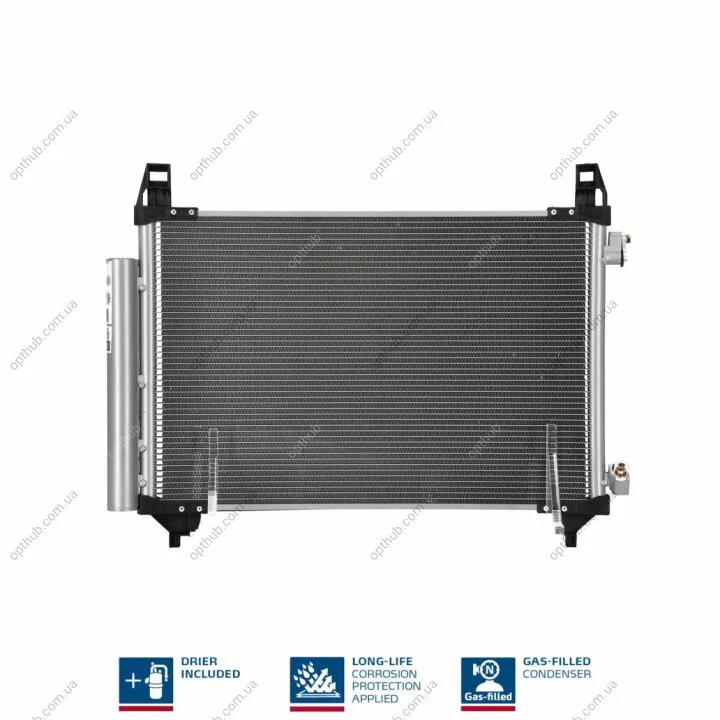 Конденсер кондиціонера TOYOTA YARIS (10-) 1.0 I 16V (+) -ua NISSENS 940270 (фото 1)